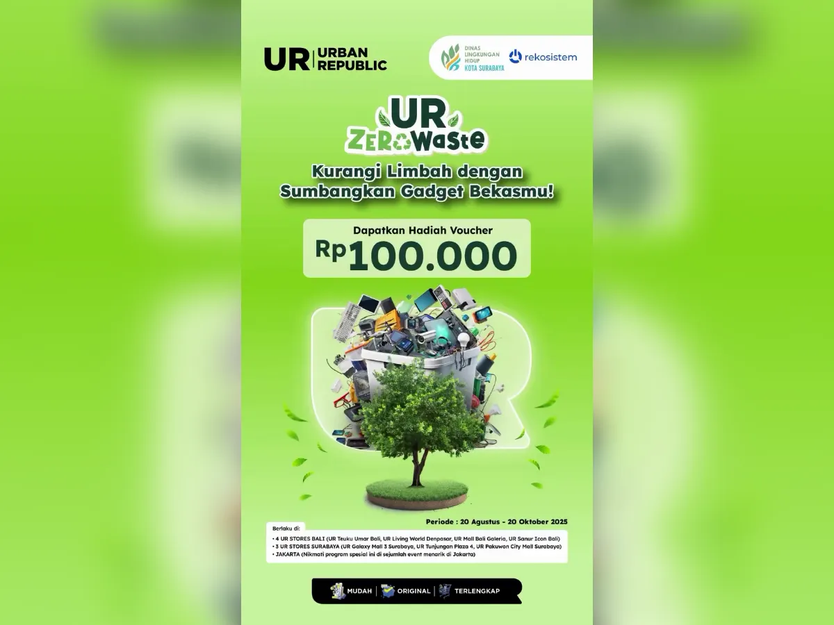 UR Zero Waste, Insiatif Urban Republic Kurangi Limbah Elektronik 3 image 21