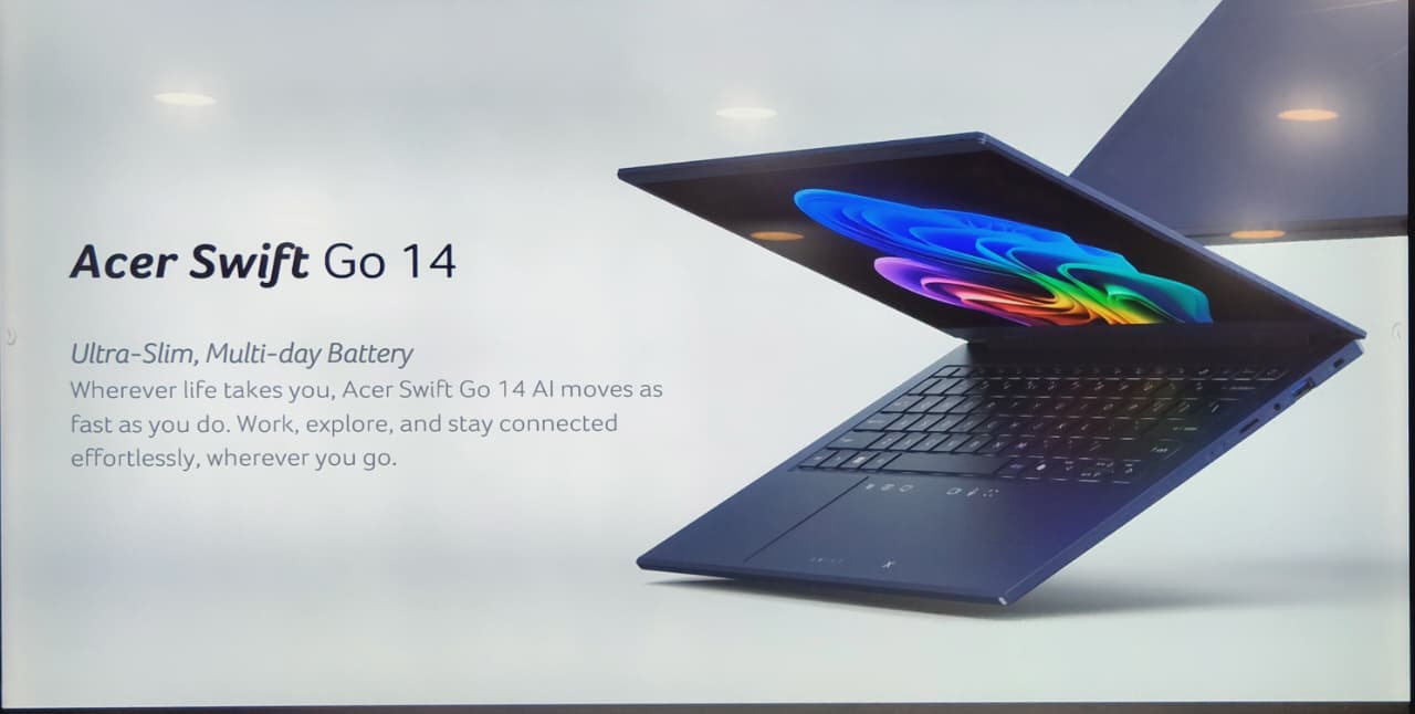 Acer Kenalkan Laptop Copilot+ PC Terbaru di Lini Swift dan Aspire 3 swift go 14 AI