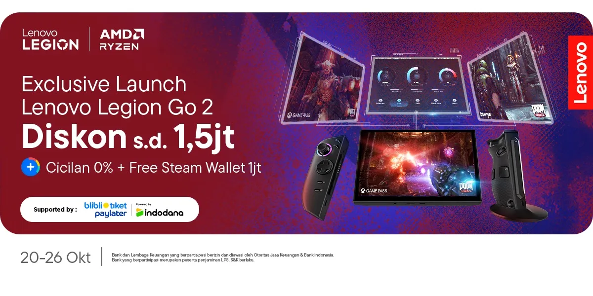 Blibli Exclusive Launch lenovo legion go 2