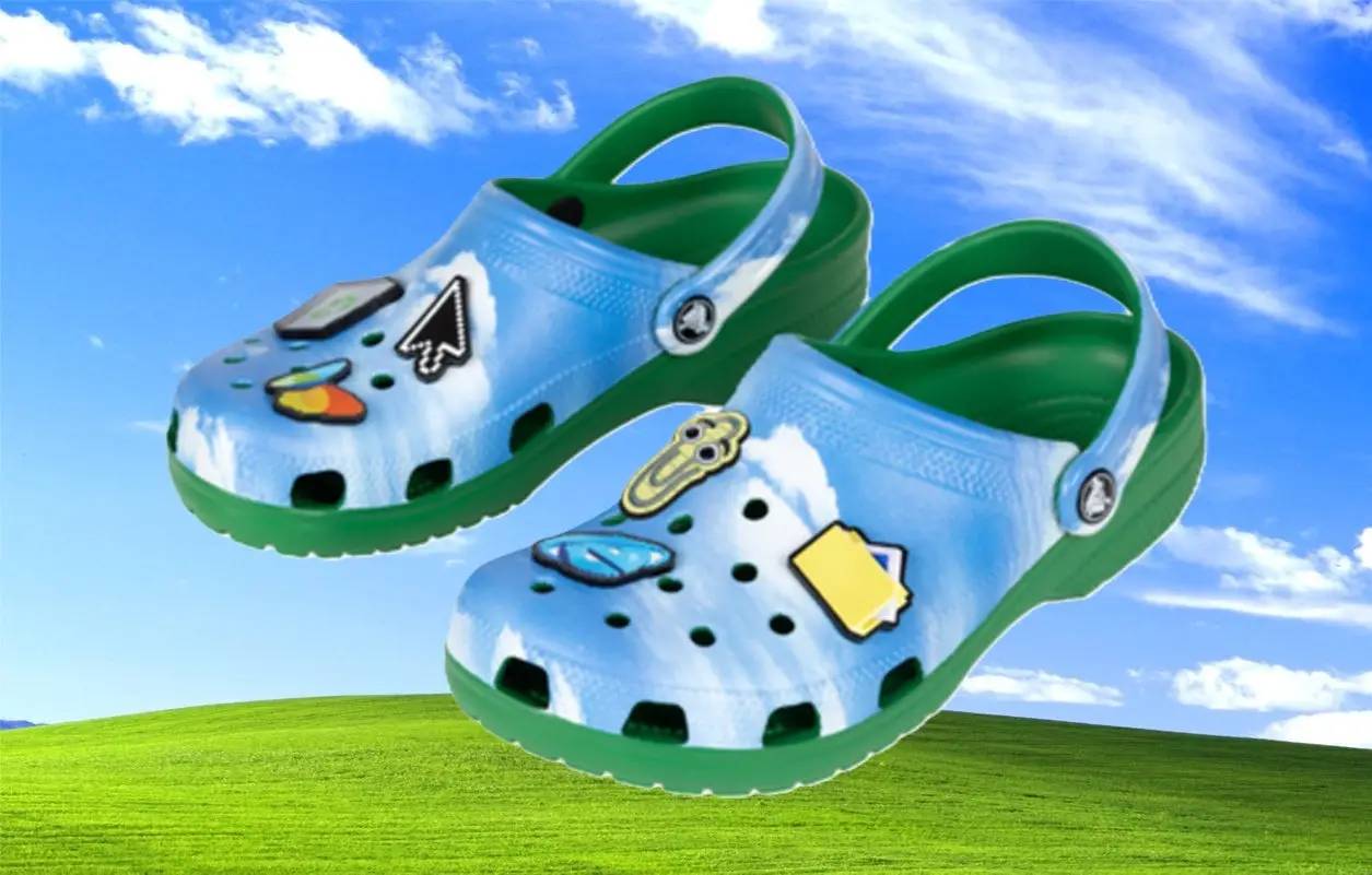 Microsoft Rilis Crocs Edisi Windows XP, Nostalgia yang Bisa Dipakai ke Mana-Mana 3 Crocs Windows XP