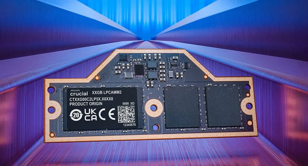 Crucial Luncurkan Memori Laptop LPCAMM2 dengan Kecepatan Hingga 8533 MT/s 3 Crucial-Micron-LPCAMM2-Memory-_1
