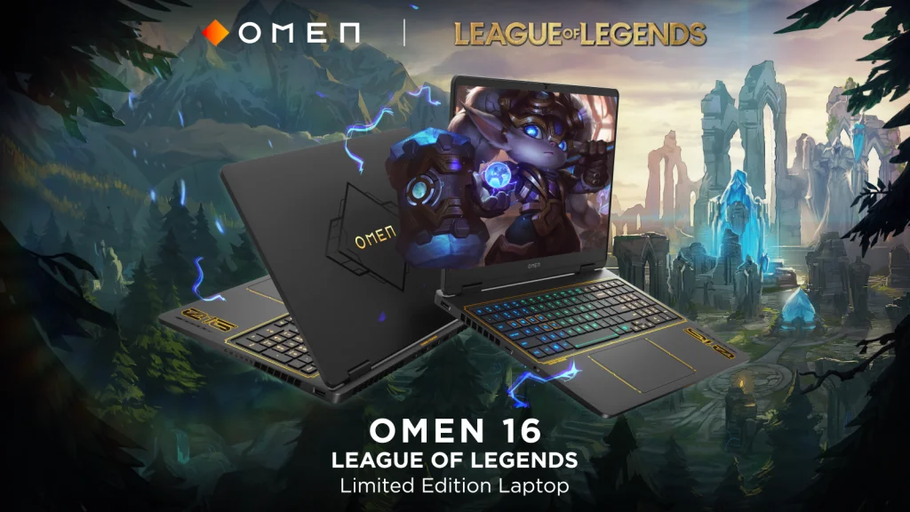 HP Luncurkan Omen 16 League of Legends Limited Edition, Laptop Gaming Berdesain Khusus dengan RTX 5070 3 Omen 16 League of Legends
