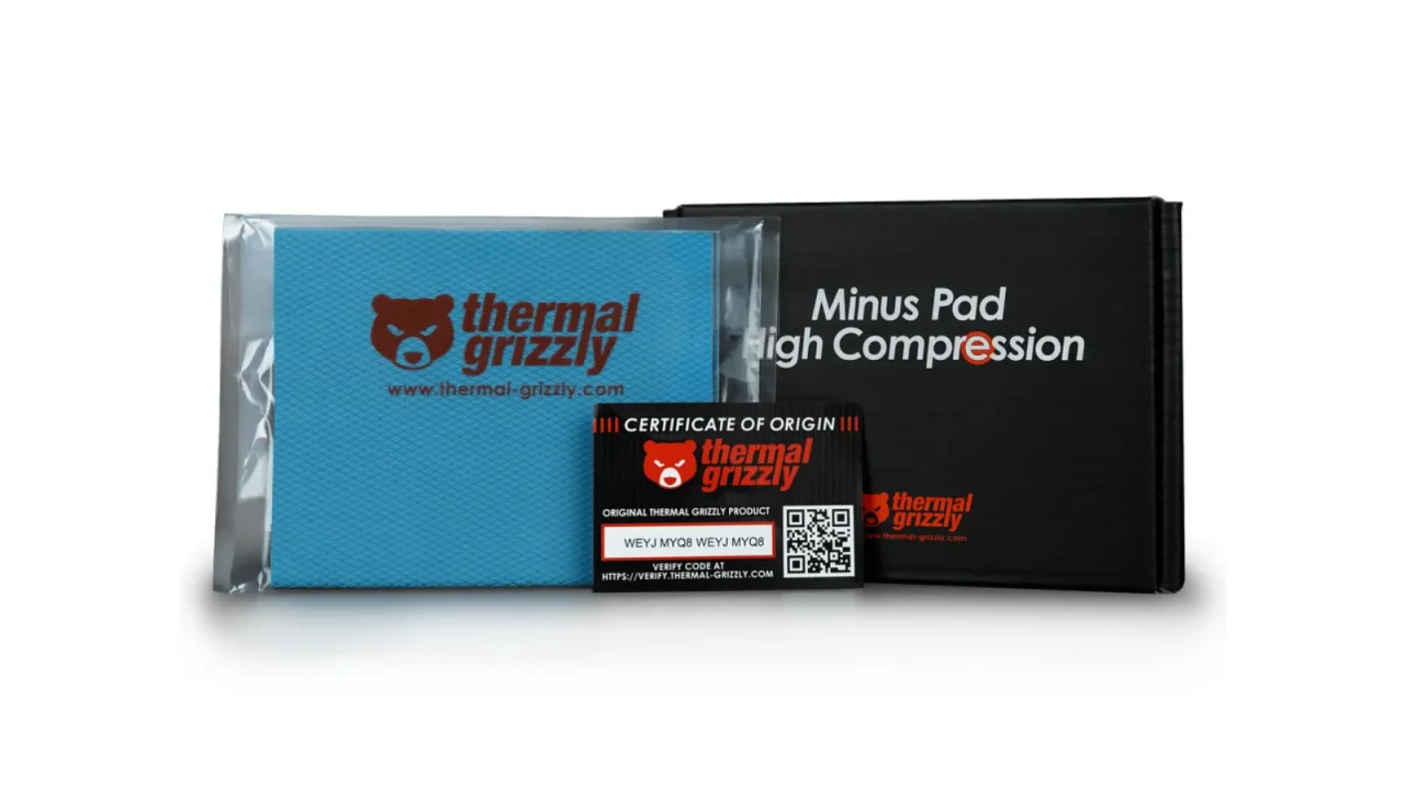 Thermal Grizzly Rilis Minus Pad Extreme 2, Konduktivitas Lebih Tinggi! 2 Thermal Grizzly Rilis Minus Pad high compression