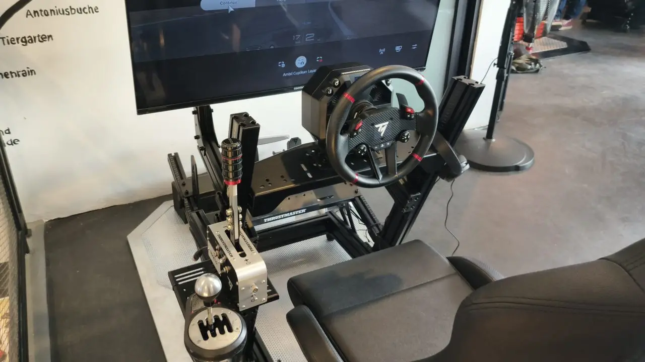 Pengalaman Langsung Nyobain Thrustmaster T598 di Acara “Drive Into a New Era” 1 Thrustmaster T598