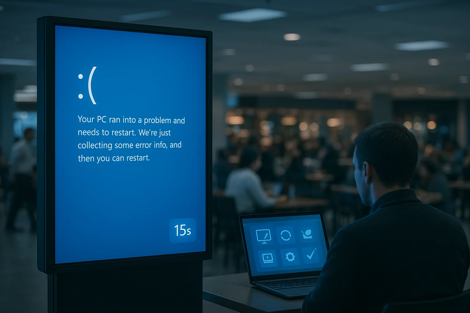 Microsoft Kenalkan Digital Signage Mode, Cegah Tampilan BSOD Di Tempat Umum 8 BSOD Microsoft Digital Signage Mode