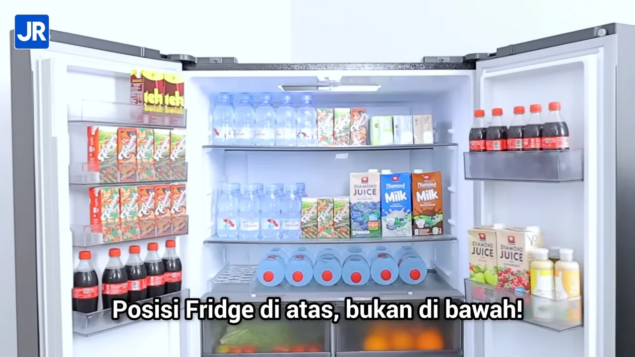 Review Kulkas Changhong FCD680NIB: Kulkas Hemat Daya, Kapasitas Besar, Fleksibel dengan Care+ Space 11 Changhong FCD680NIB 12