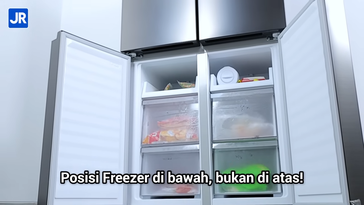 Review Kulkas Changhong FCD680NIB: Kulkas Hemat Daya, Kapasitas Besar, Fleksibel dengan Care+ Space 15 Changhong FCD680NIB 17