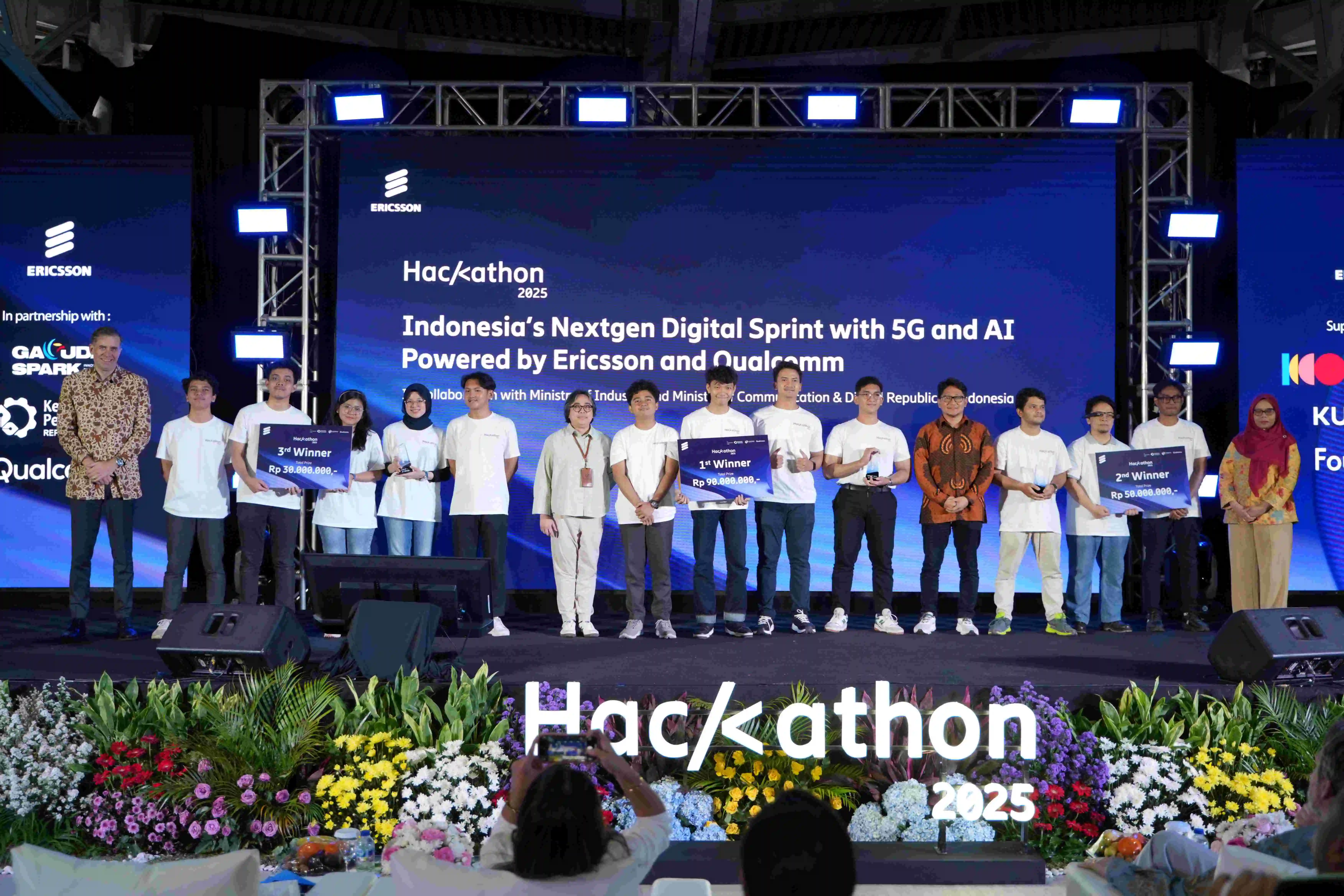 Direct Release: Ericsson, Qualcomm,Kemenperin, dan Komdigi Mengumumkan Pemenang Hackathon 2025 3 Foto 3a