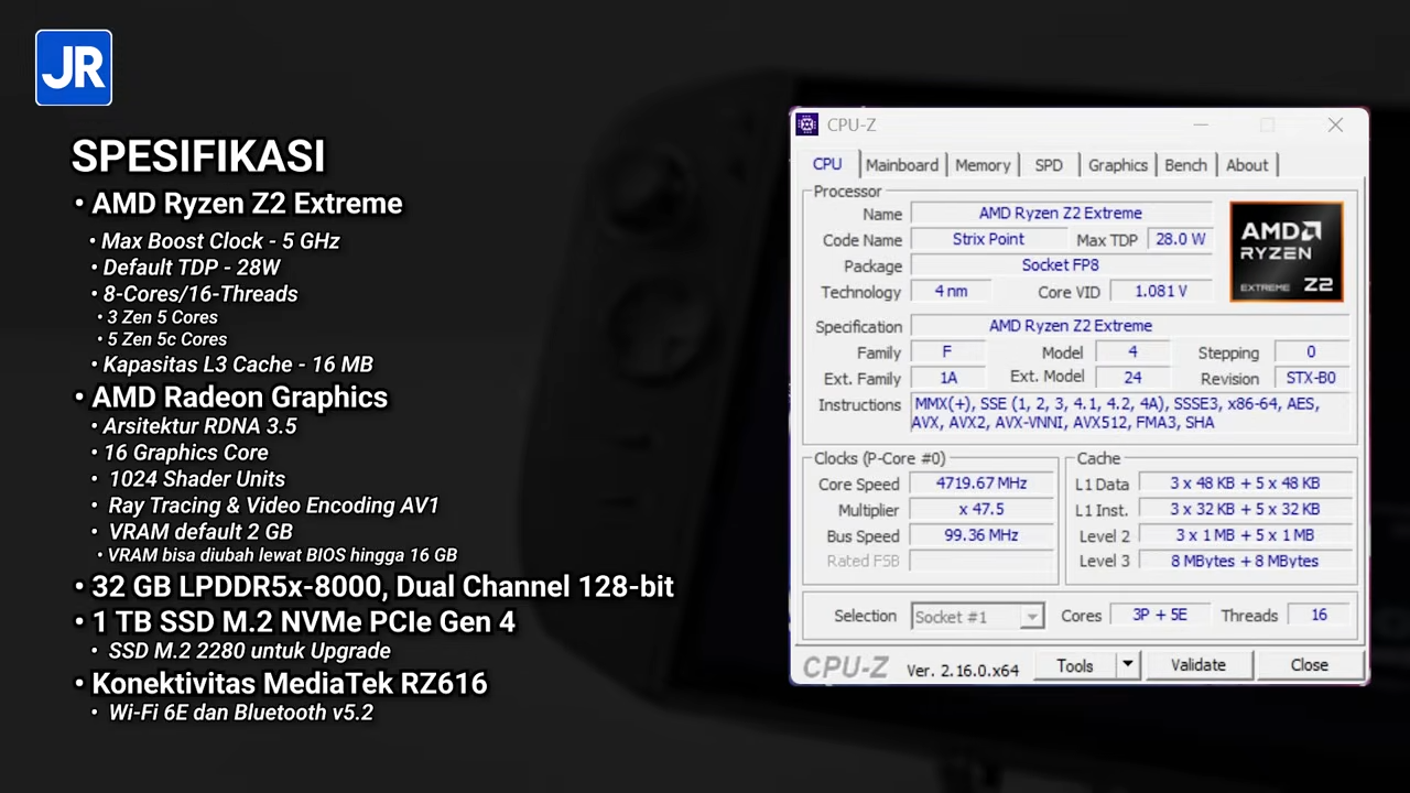 Review Lenovo Legion Go 2: Layar OLED 8.8 Lenovo Legion Go 2 4