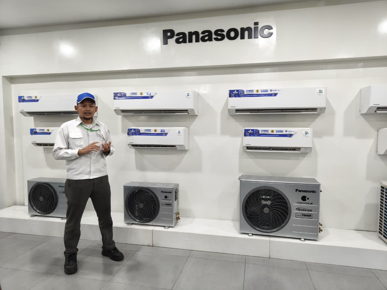 Pabrik perakitan AC Panasonic (1)