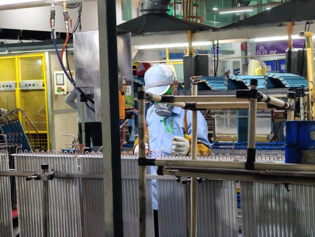 Melihat Lebih Dekat Perakitan AC di Pabrik Panasonic 2 Pabrik perakitan AC Panasonic 2