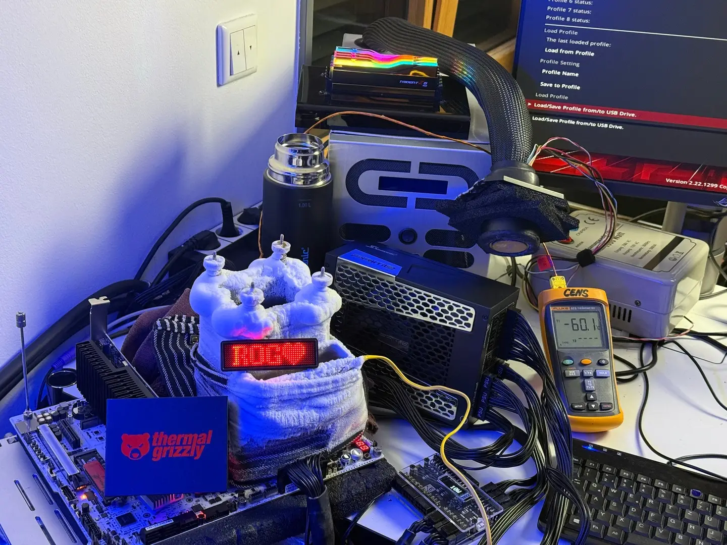 Overclocker Jerman Pecahkan Rekor Kecepatan RAM DDR5 Dengan Hasil 13.322 MT/s! 1 Setup Overclocking