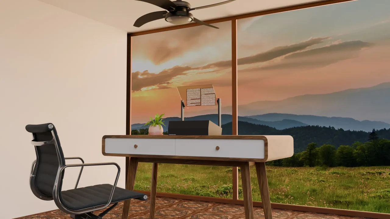 Monitor 4K Transparan