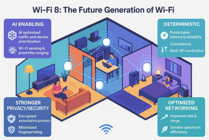 Intel Berikan Edukasi Tentang Wi-Fi 8: Unggulkan Keandalan, Jangkauan dan Keamanan 2 intel wifi 8 four pillar
