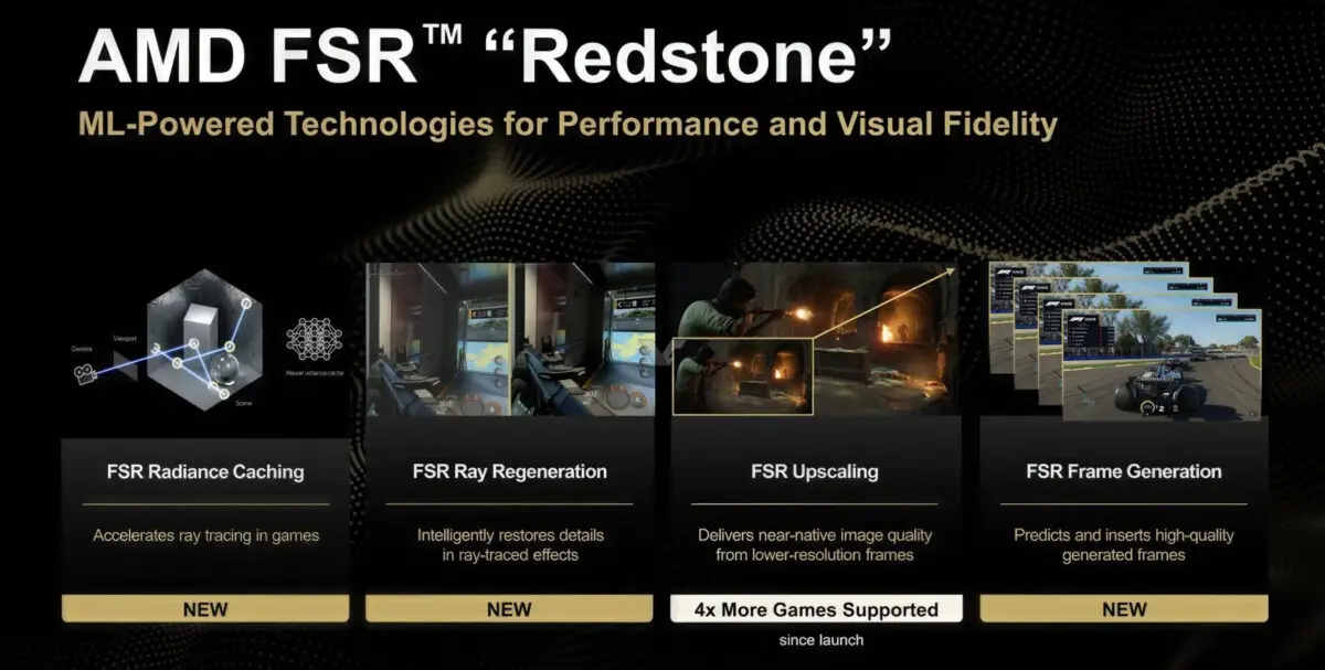 AMD FSR Redstone Dirilis, Bawa Berbagai Fitur Baru Berbasis Machine Learning 9 AMD FSR Redstone