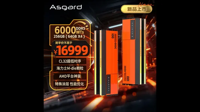 ASGARD DDR5 192GB dan 256GB
