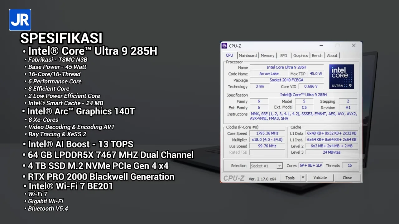 Review Lenovo ThinkPad P1 Gen 8 (2025): Laptop Workstation Kencang Buat Profesional 4 Lenovo ThinkPad P1 Gen 8 2029