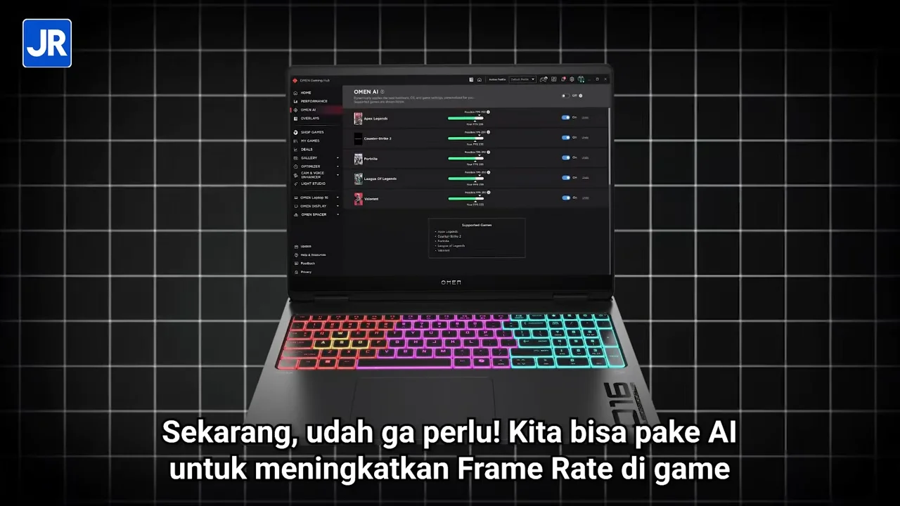 Seri Mengenal Laptop Gaming Part 6 feat. HP: Main Game Lebih Kencang dengan AI! 3 Seri Mengenal Laptop Gaming Part 6 2