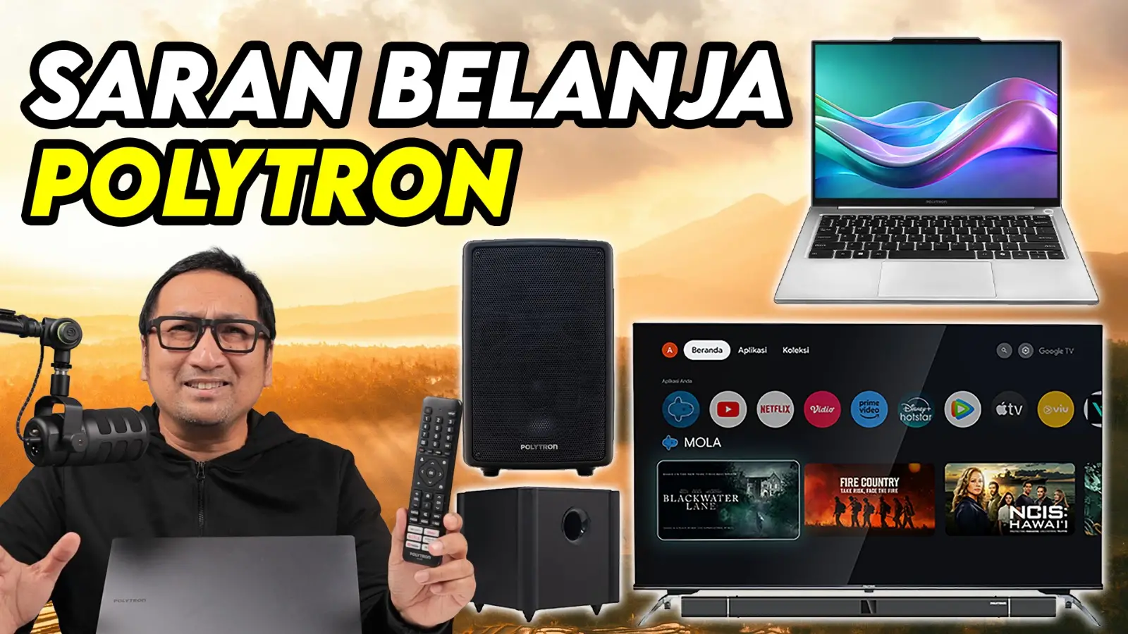 saran belanja Polytron 2025