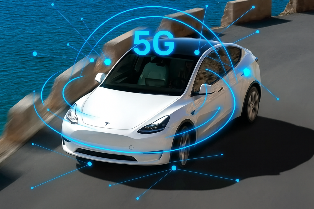 tesla, chip modem 5G samsung