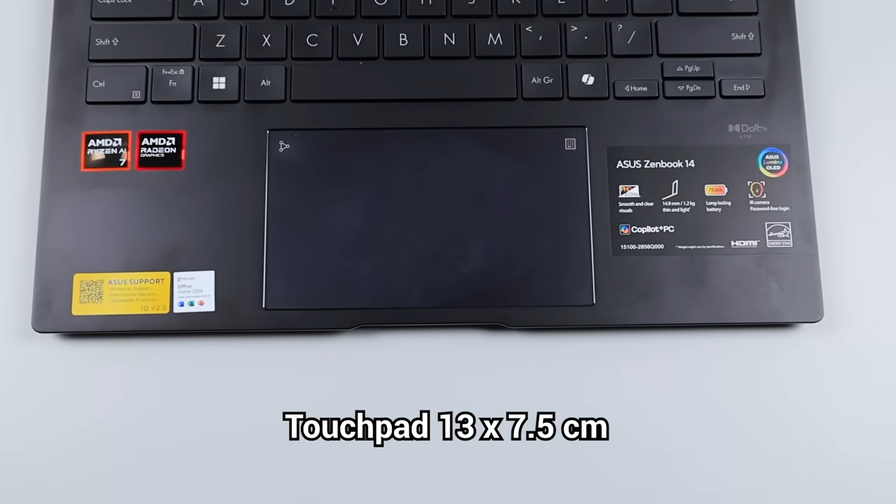 Review ASUS Zenbook 14 OLED (UM3406GA): Laptop Tipis-Ringan Kelas Atas dengan AMD Ryzen AI 400 12 ASUS Zenbook 14 OLED UM3406GA 19