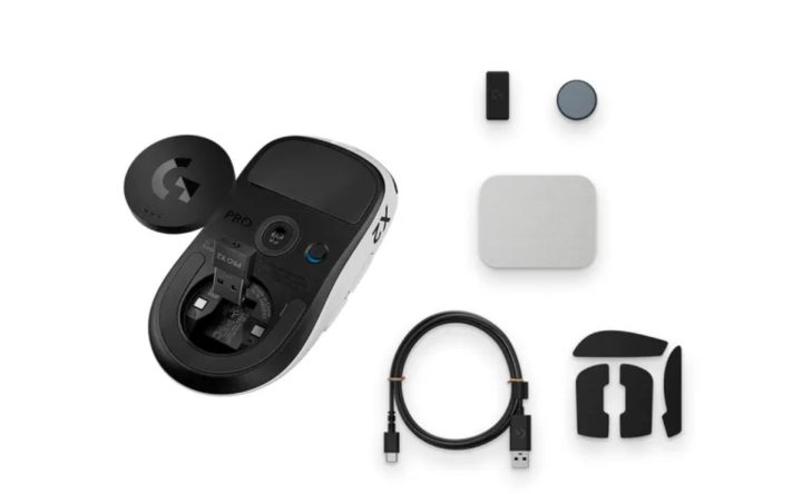 Logitech Pro X2 Superstrike, Mouse Gaming Tanpa Switch Mekanikal 3 Logitech Pro X2 Superstrike