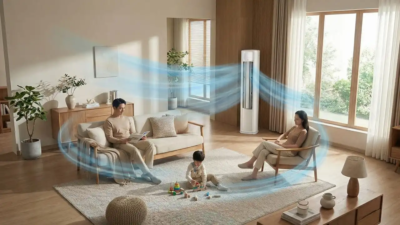 TCL V7 Floor Standing AC