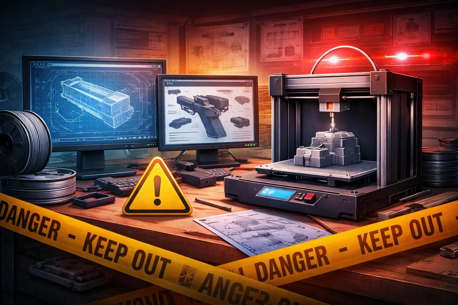 Senjata api cetak 3D print Gun