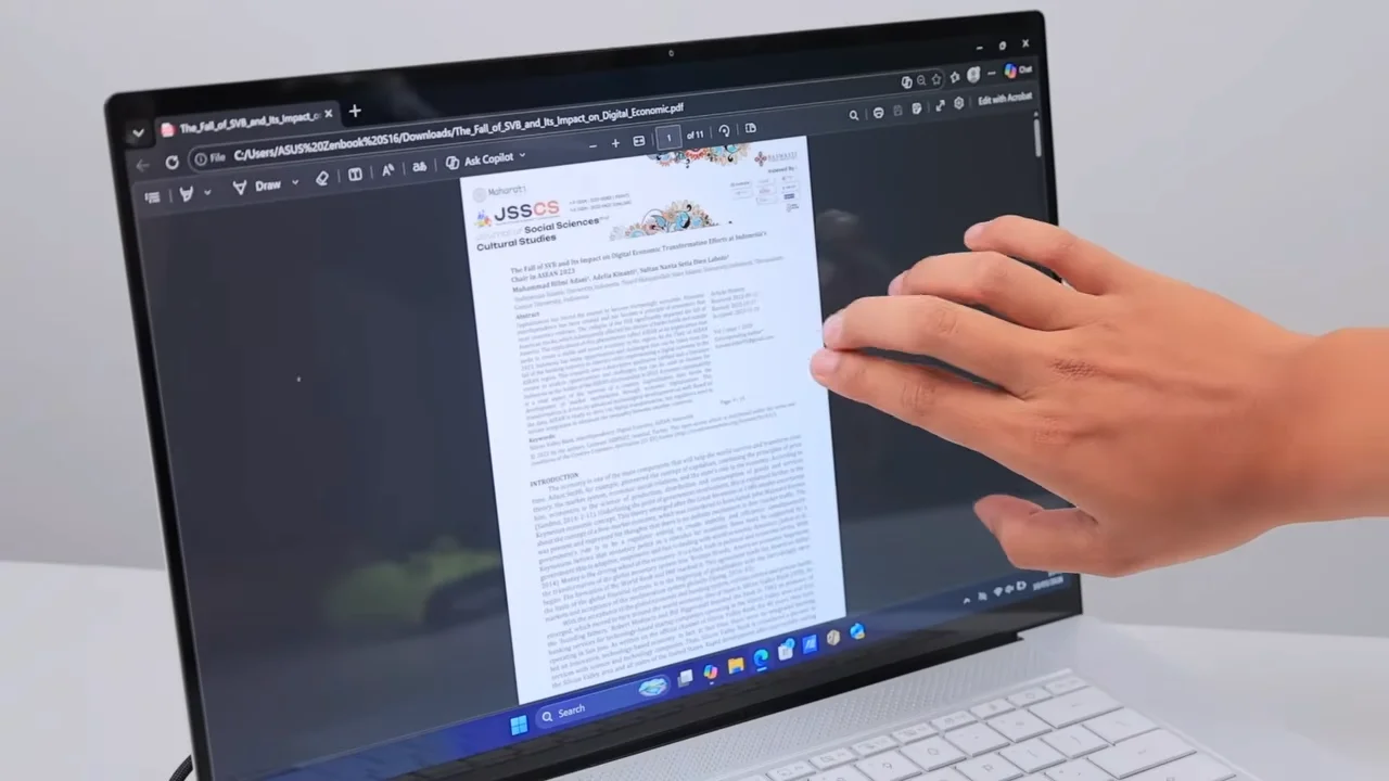 Review ASUS Zenbook S16 OLED (UM5606GA): Tipis dan Ringan tapi Kencang dan Kekinian! 7 ASUS Zenbook S16 OLED 10