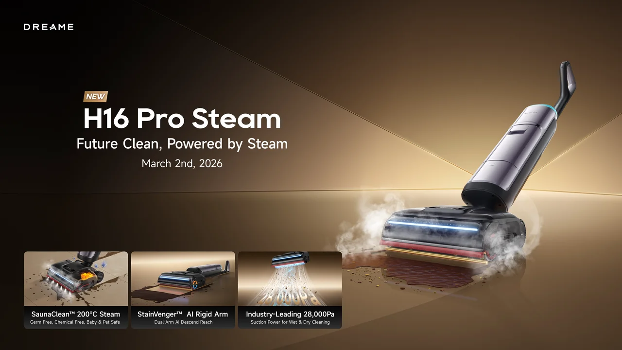 Dreame Luncurkan Tiga Perangkat Rumah Terbaru, Apa Saja? 2 Dreame H16 Pro