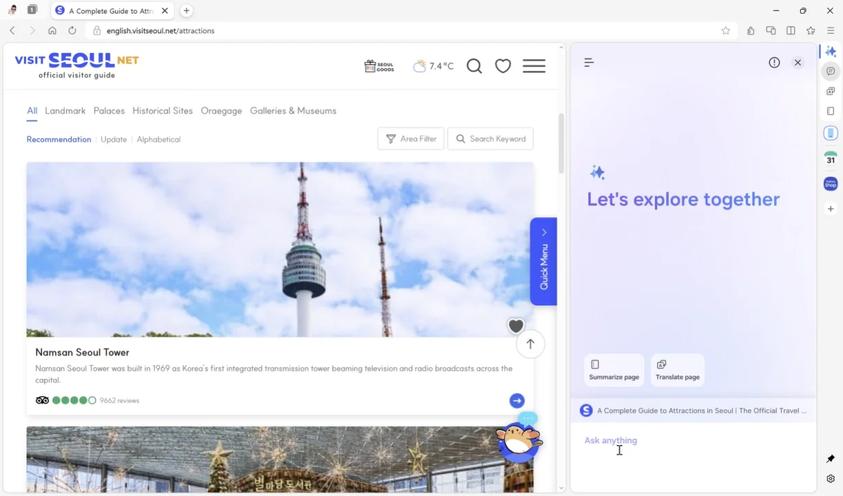 Samsung Browser di Perangkat Windows 