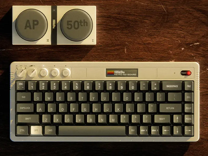 8BitDo 68 Retro Keyboard AP50th Limited Edition a