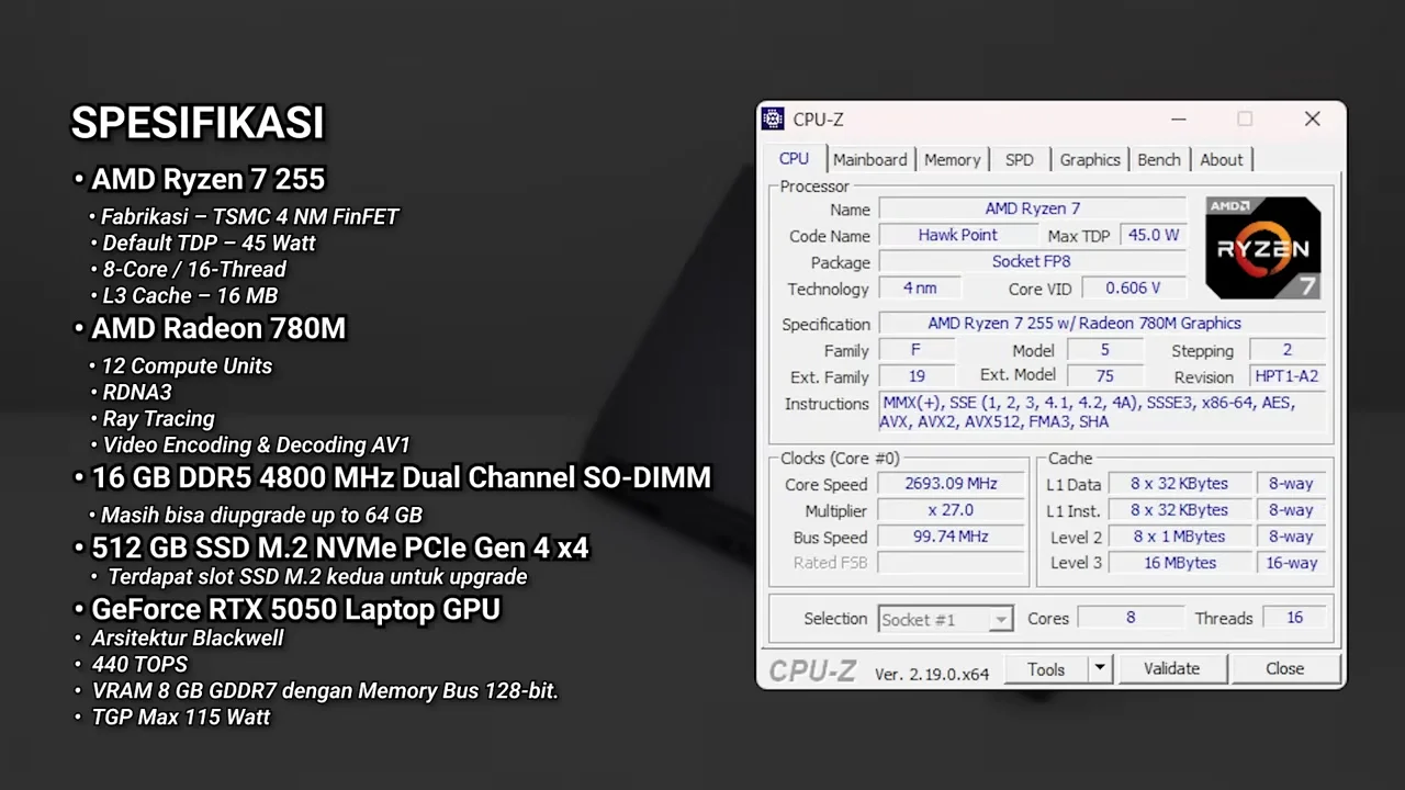 Axioo Pongo 755 AMD 3