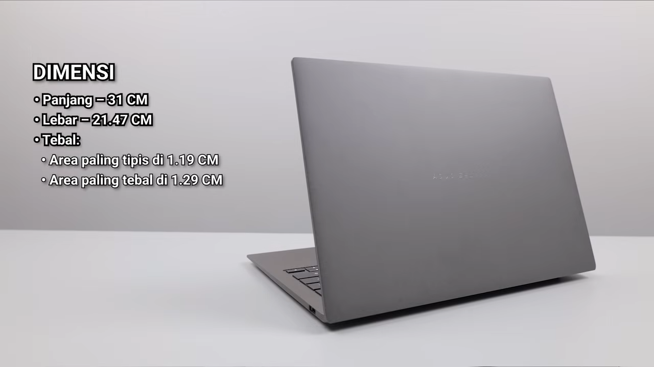 Review ASUS Zenbook S14 OLED (UX5406AA): Baterai Awet, Performa Makin Kenceng, Desain Tetap Mewah 6 ASUS Zenbook S14 OLED UX5406AA 10