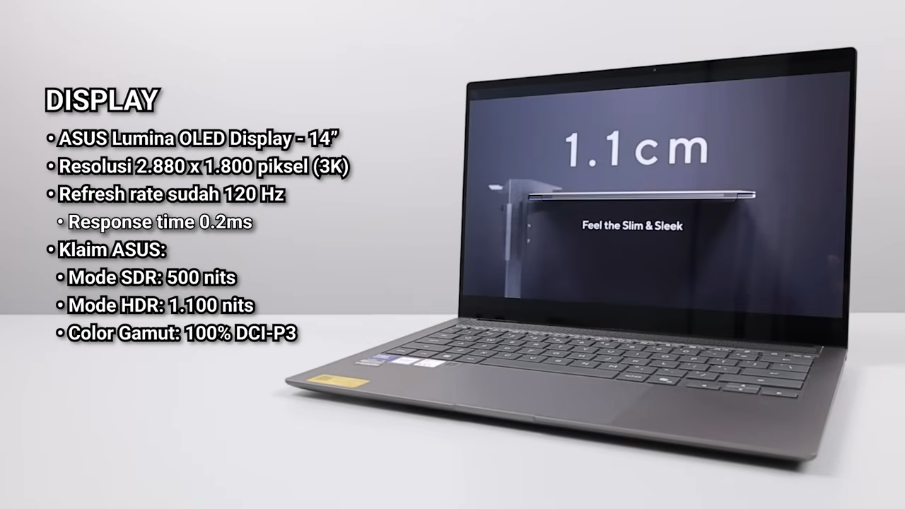 Review ASUS Zenbook S14 OLED (UX5406AA): Baterai Awet, Performa Makin Kenceng, Desain Tetap Mewah 7 ASUS Zenbook S14 OLED UX5406AA 11