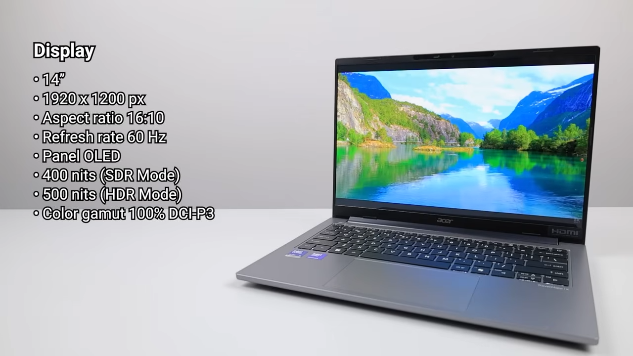 Acer TravelMate X4 14 AI 12