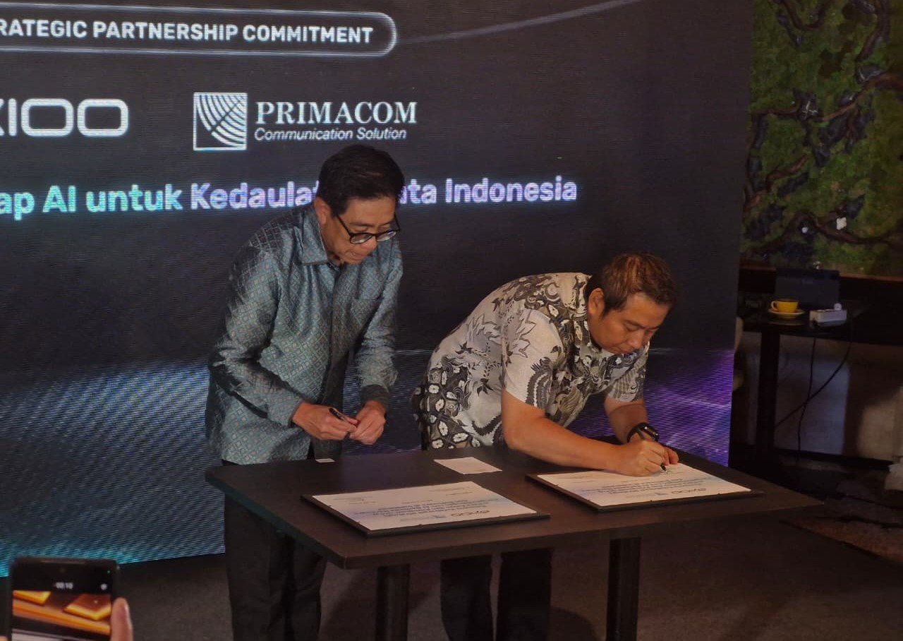 Axioo dan Primacom Jalin Kerjasama Axioo AI Lokal Primacom