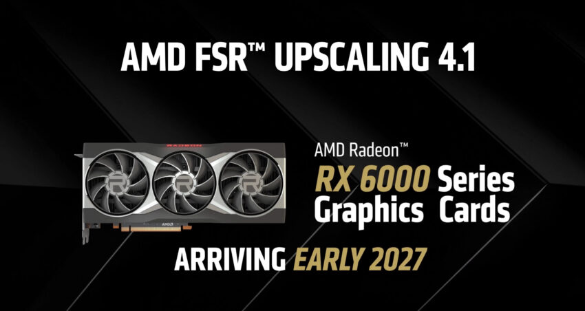 AMD FSR Upscaling 4.1 Akan Hadir Untuk Radeon RX 7000 dan RX 6000 Series 3 FSR4 RADEON RX 6000 SERIES 850x452 1