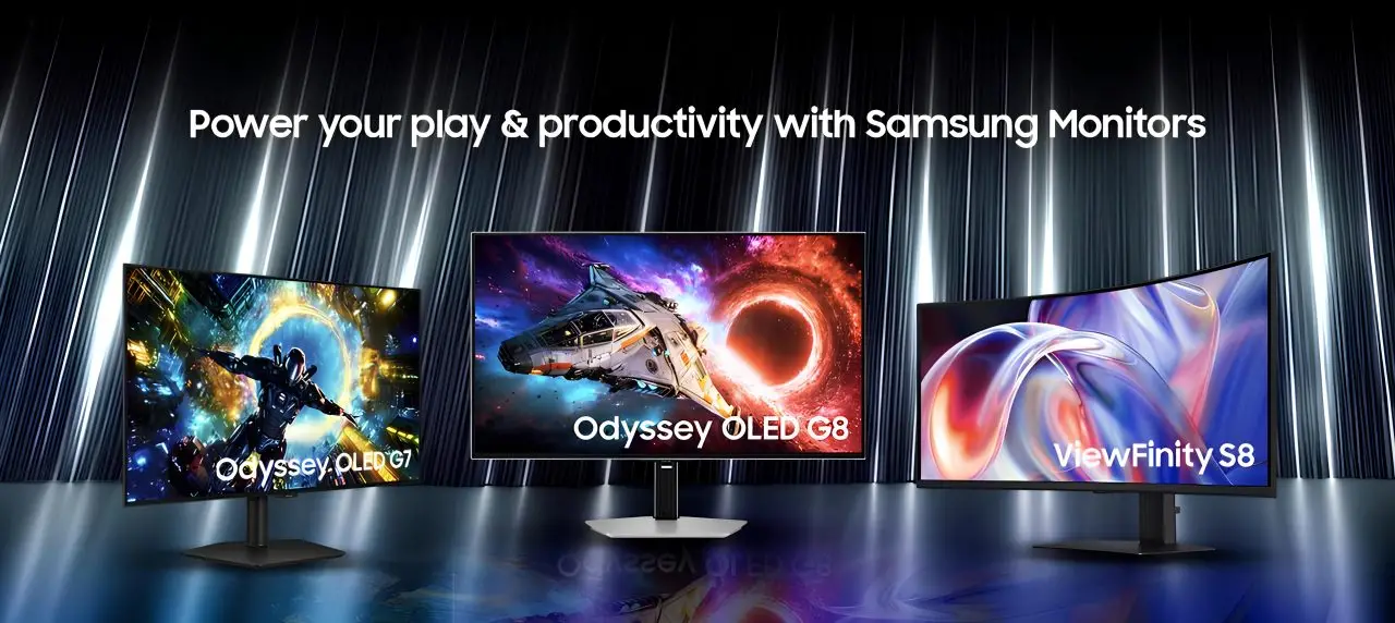 Lini monitor terbaru Samsung Odyssey OLED G7 Odyssey OLED G8 dan ViewFinity S8 siap membawa pengalaman gaming dan produktivitas ke level berikutnya 1