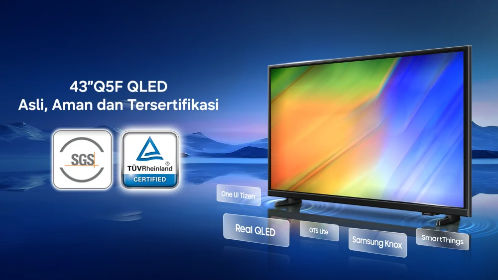 Samsung QLED Q5F 43 inci
