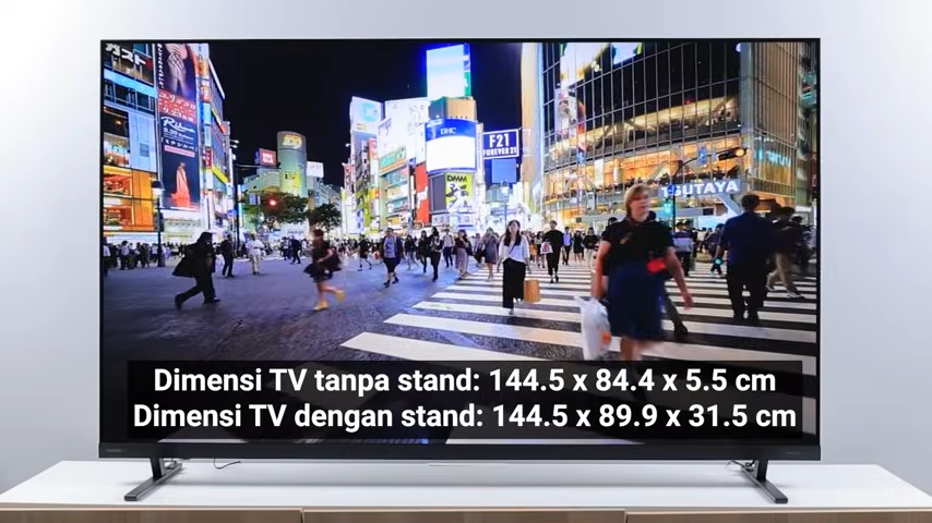 Review Toshiba Z670S: Smart TV 144 Hz, Tampilan Berkelas, Kaya Fitur Gaming 9 Toshiba Z670S 10