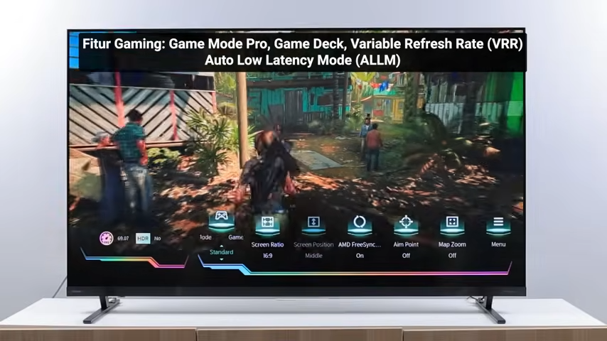 Review Toshiba Z670S: Smart TV 144 Hz, Tampilan Berkelas, Kaya Fitur Gaming 13 Toshiba Z670S 14
