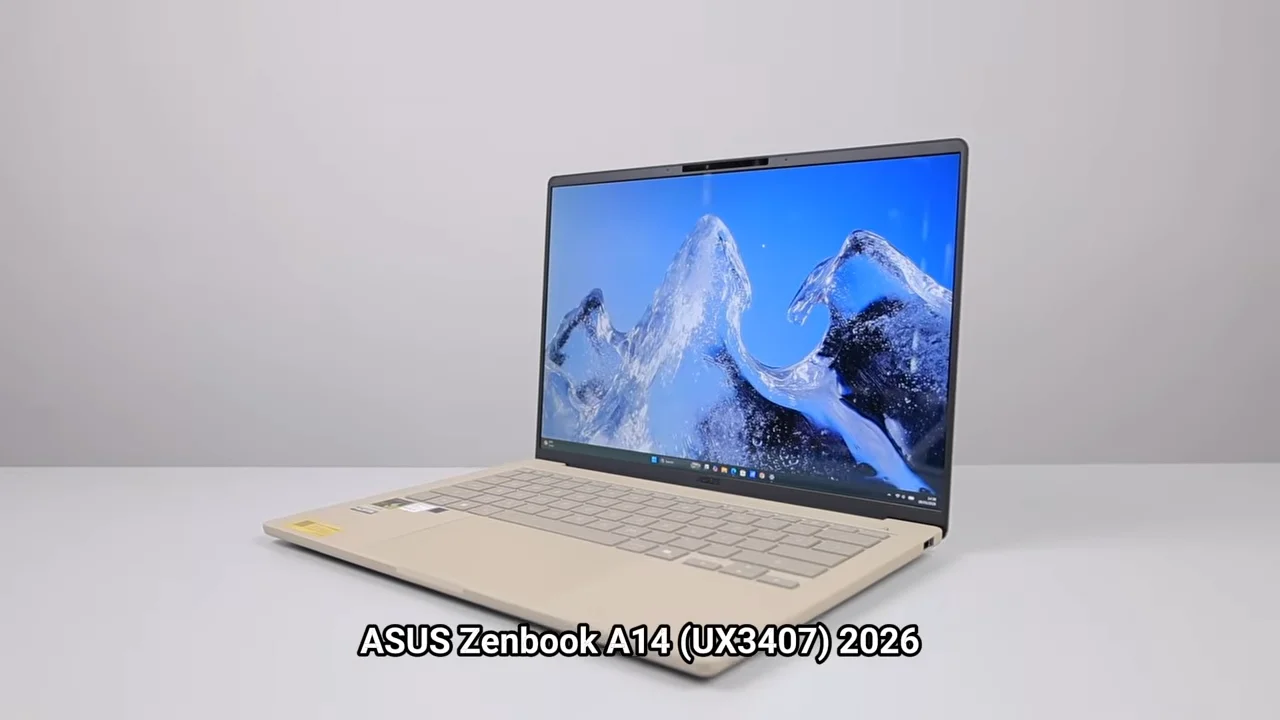 Review ASUS Zenbook A14 (UX3407) 2026: Laptop Snapdragon X2 Elite Paling Ringan, Irit, & Kencang 4 ASUS Zenbook A14 (UX3407) 2026