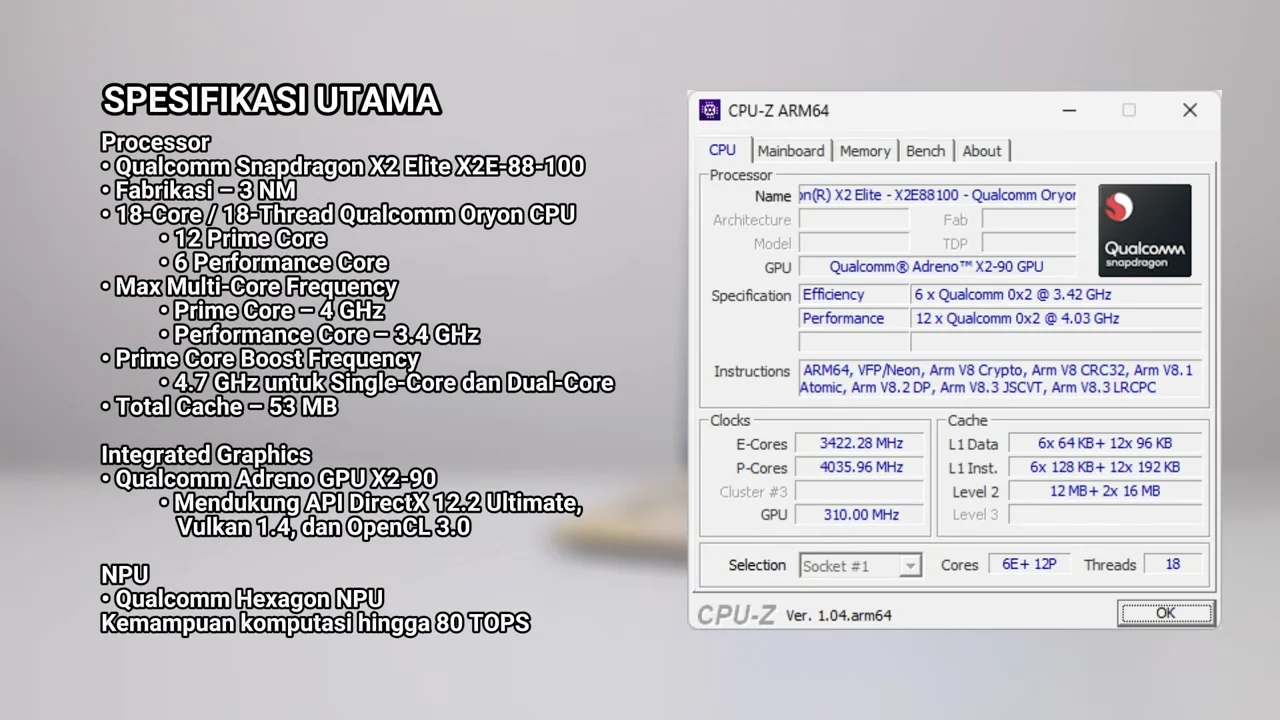 Review ASUS Zenbook A14 (UX3407) 2026: Laptop Snapdragon X2 Elite Paling Ringan, Irit, & Kencang 3 ASUS Zenbook A14 UX3407 2026 3