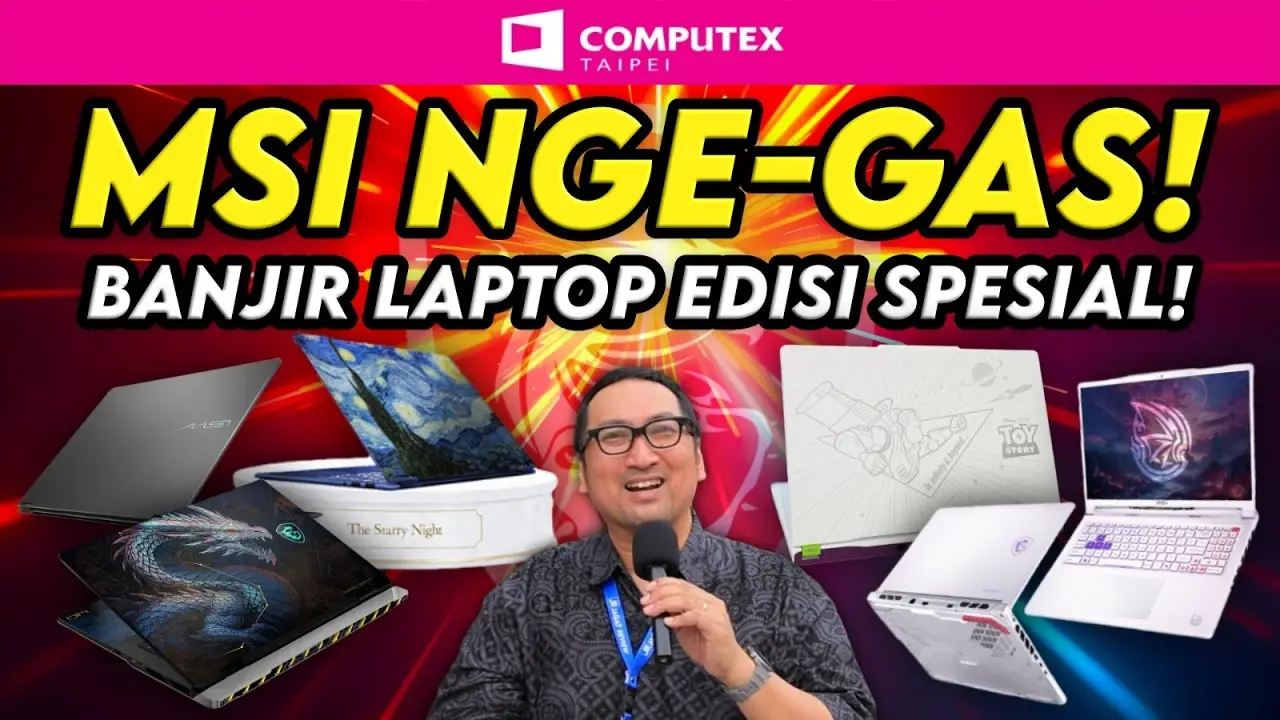 MSI Tampil All-Out di Computex 2026! Dari Laptop Toy Story Sampai Handheld Baru 5 MSI Computex 2026