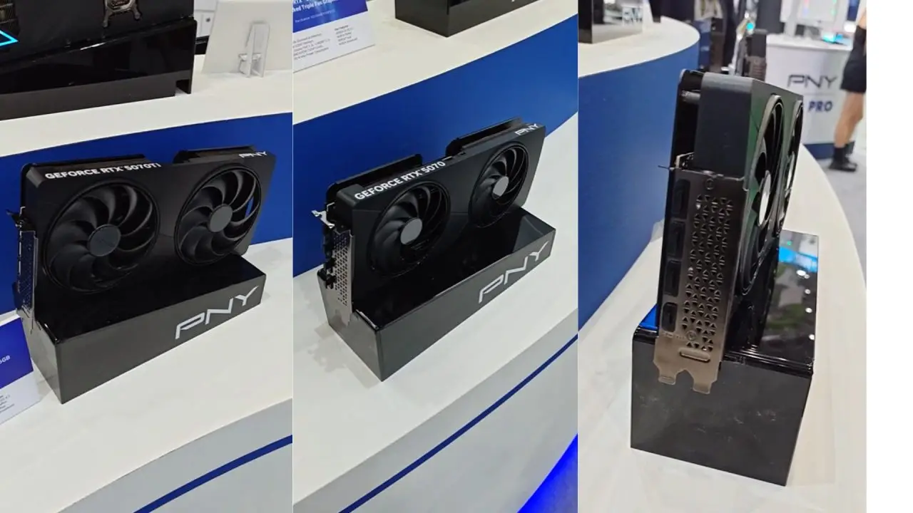 PNY Pamer RTX 50 Series Slim di Computex 2026, Tetap Kencang Meski Lebih Tipis 2 PNY RTX 50 Series Slim