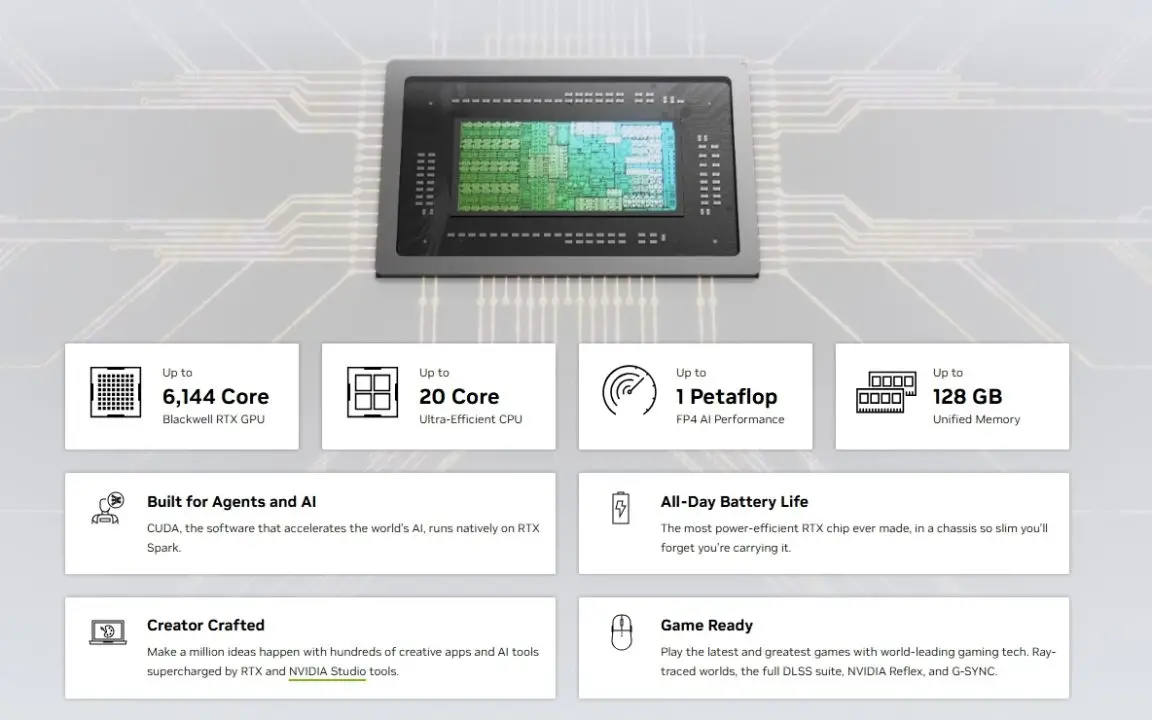 NVIDIA Resmi Luncurkan RTX Spark, Superchip Berbasis ARM 2 RTX Spark