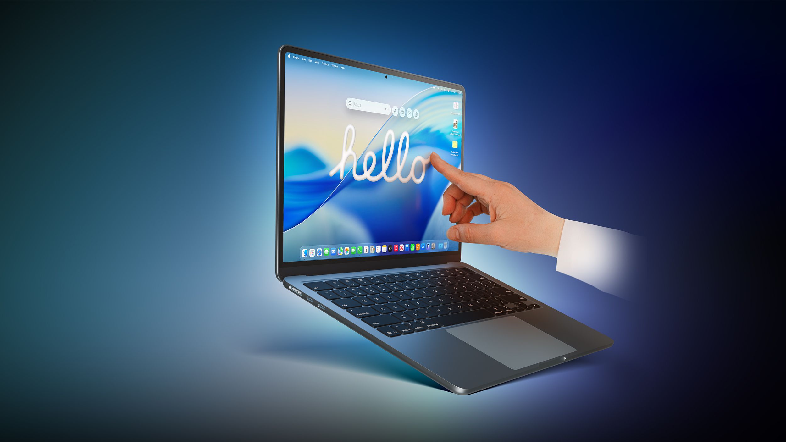 MacBook Dengan Layar Sentuh Dirumorkan Akan Segera Hadir 5 macbook touchscreen