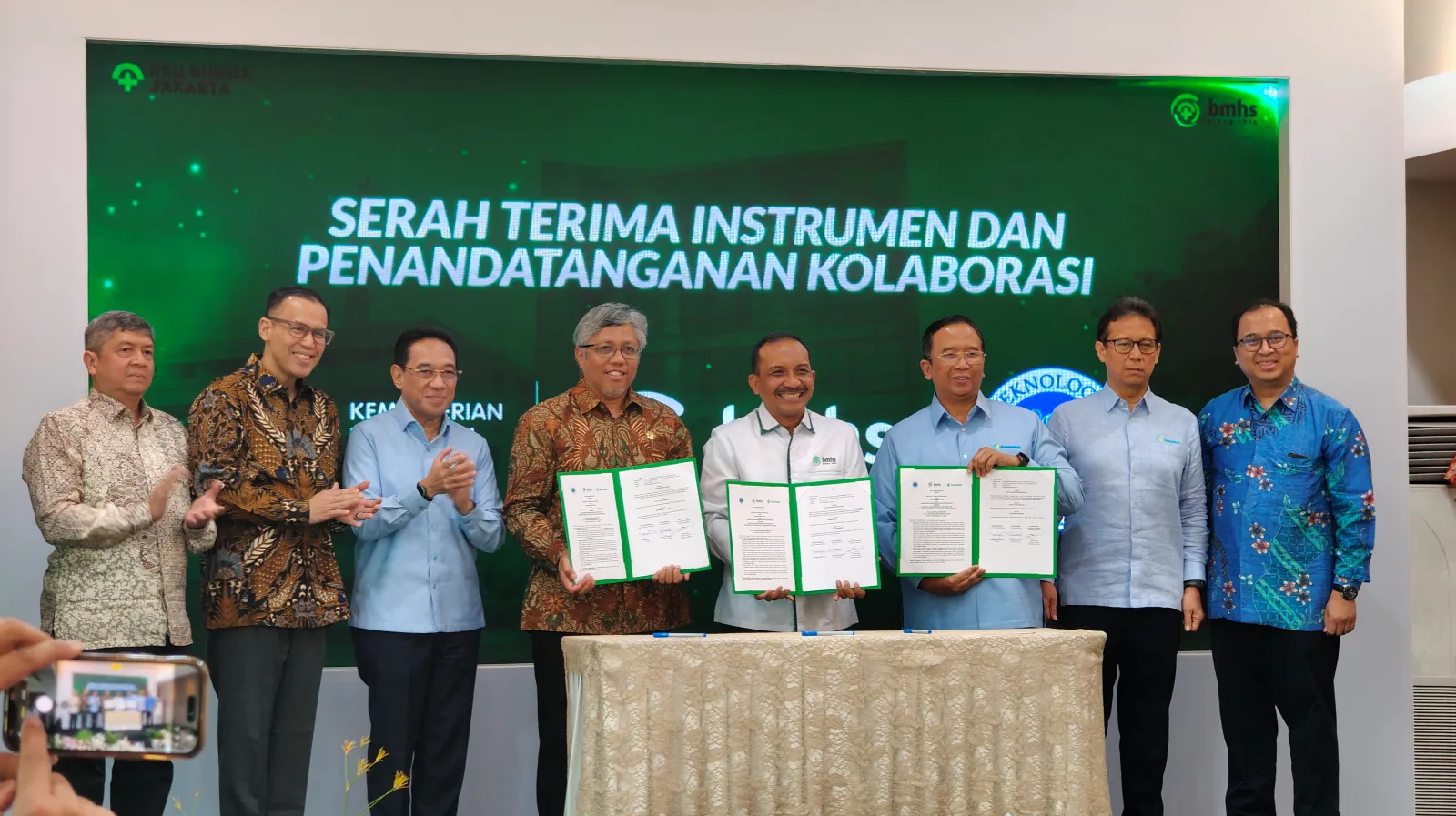 BMHS, Kemenkes, dan ITB Dorong Pengembangan Ekosistem Robotika Medis Indonesia