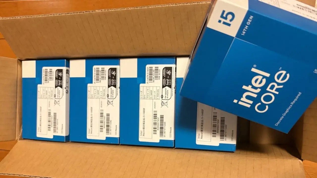 Beli Satu Unit Prosesor Intel Core i5-14400, Malah Dapat Lima 1 Core i5-14400